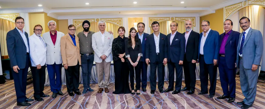 Friends of the trade at the Diwali party, 2017