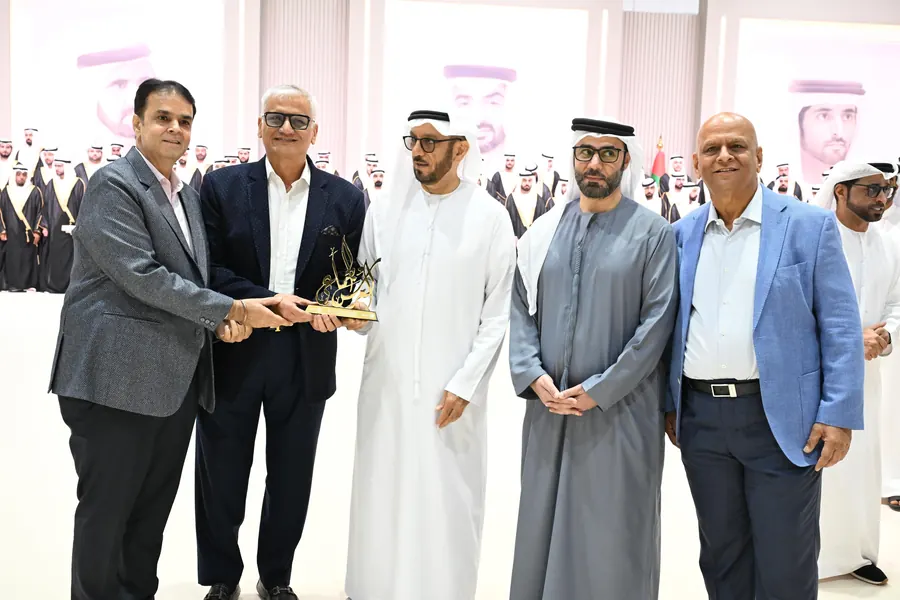 Honoured at the Dubai Customs charity mass wedding, 2025