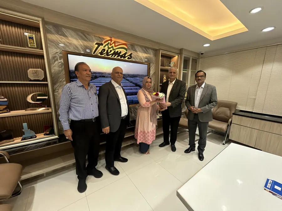 A delegation from Pakistan at the TEXMAS office, 2024